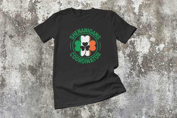 Happy St Patrick's Day Shenanigans Coordinator T-shirt